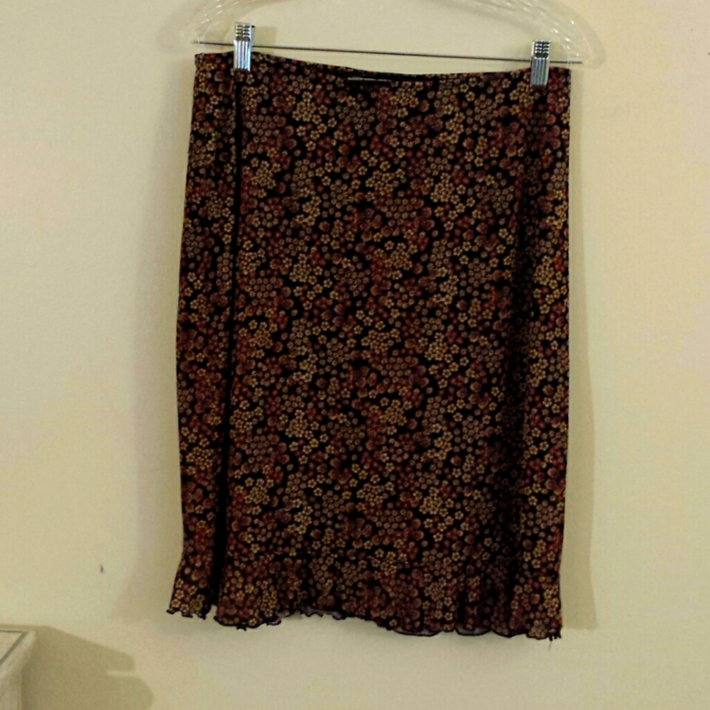 No Boundaries floral skirt